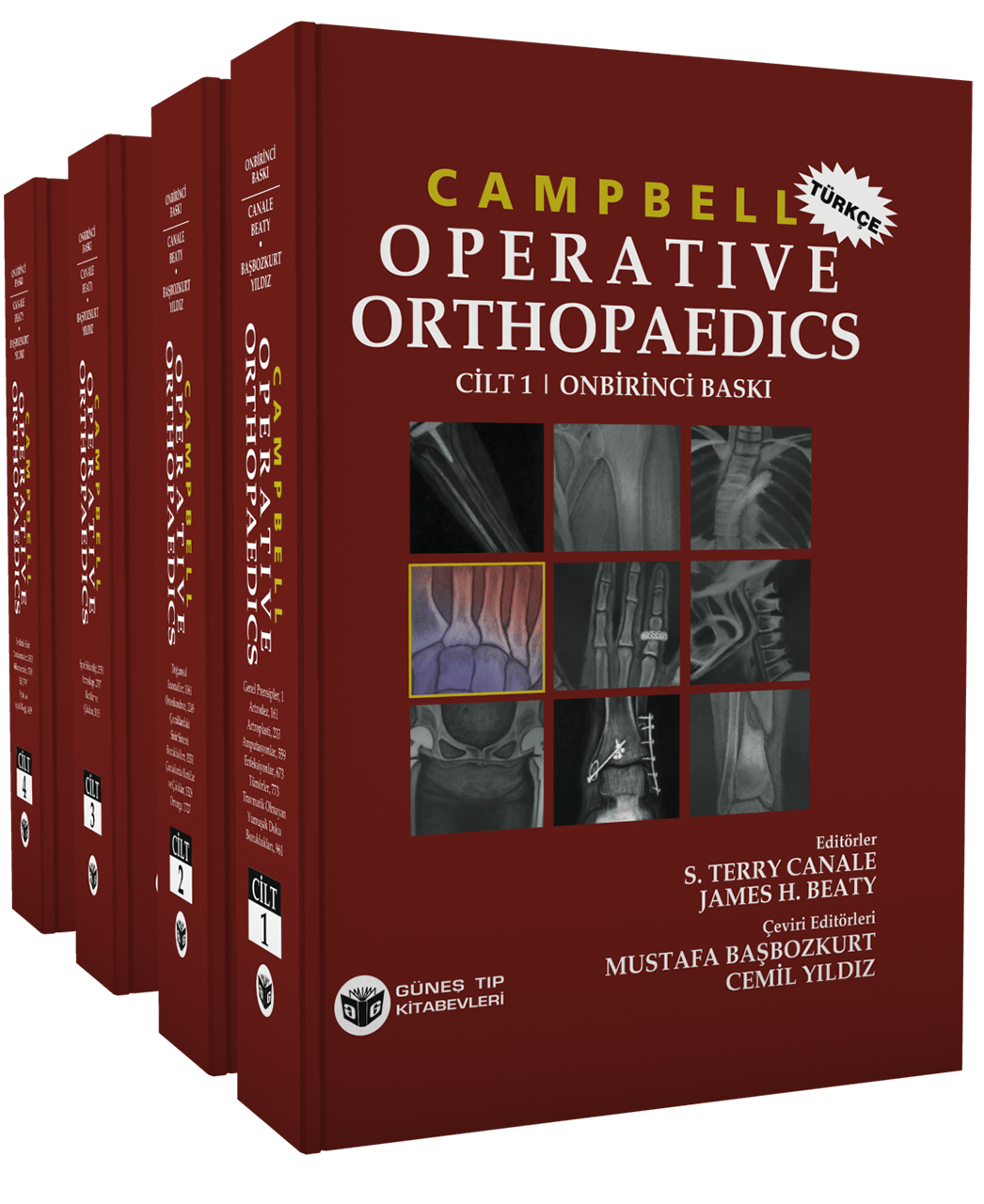 Campbell's Operative Orthopaedics 4 Cilt, Türkçesi