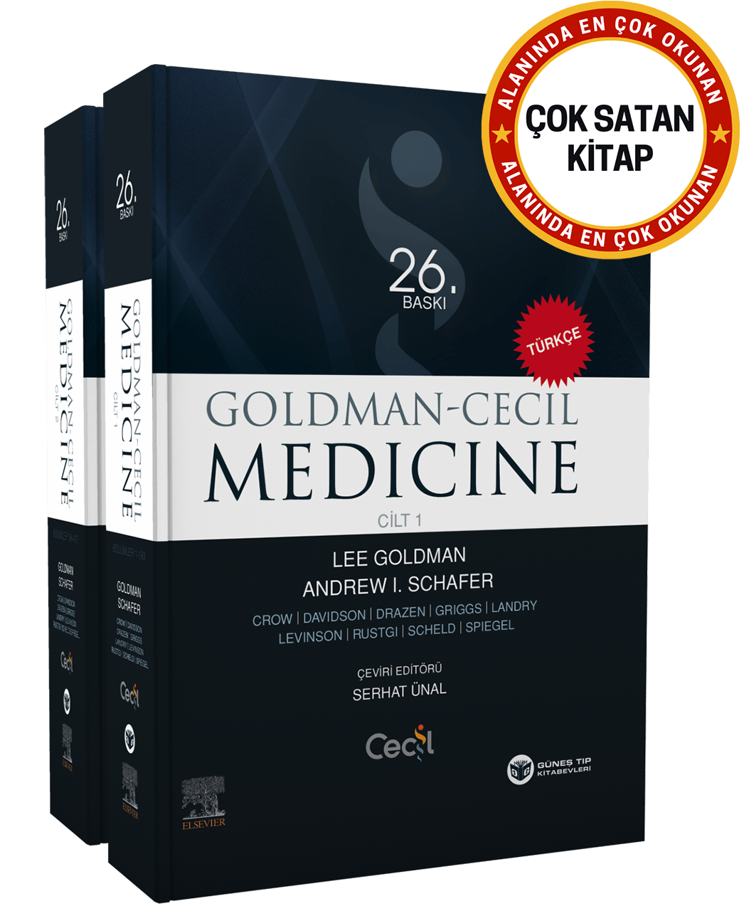 CECIL MEDICINE 26. BASKI, 2 CİLT TÜRKÇE Olabileceğiniz en iyi