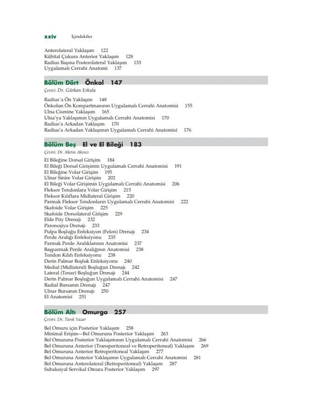 Surgical Exposures in Orthopaedics The Anatomic Approach, Türkçe
