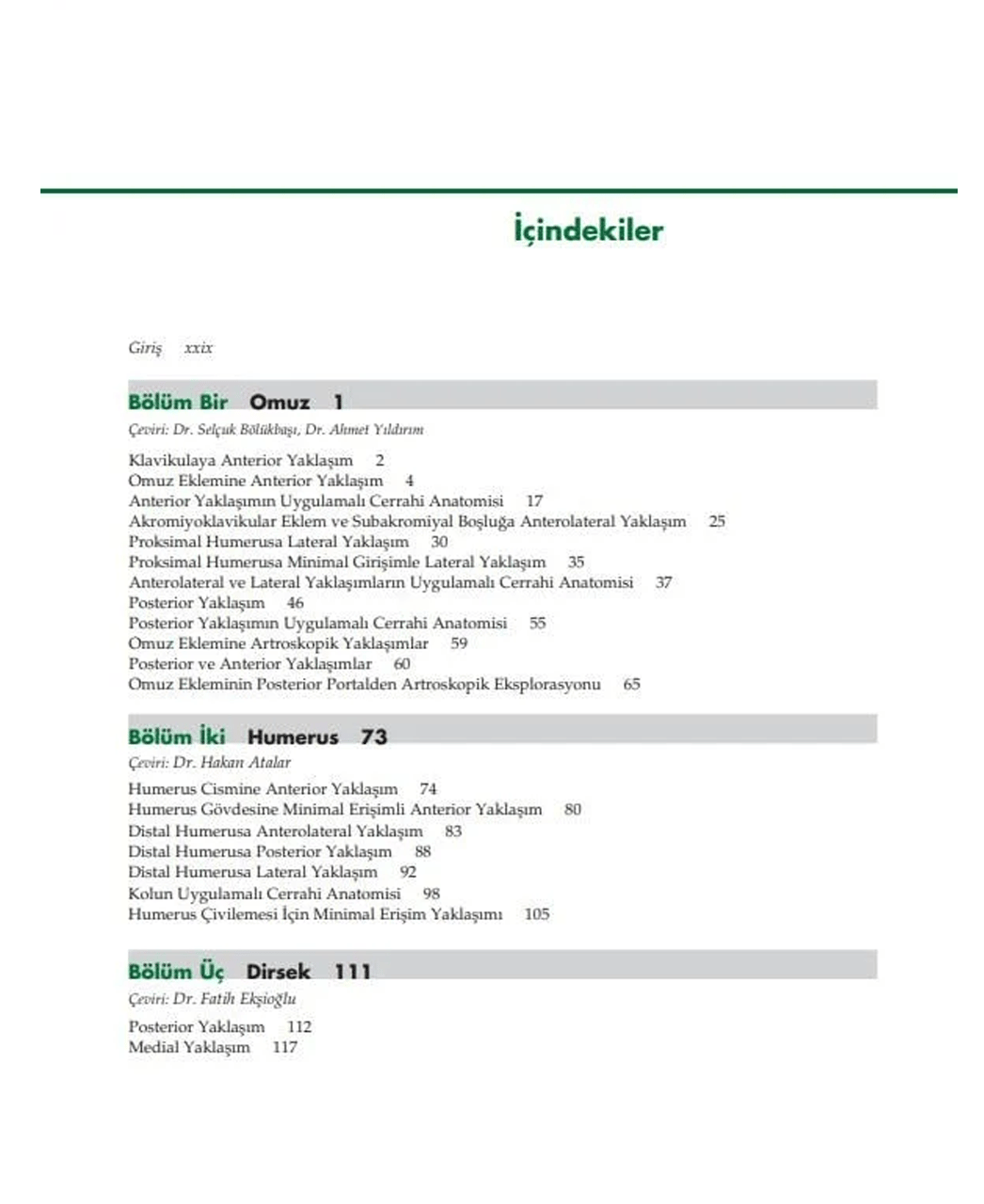 Surgical Exposures in Orthopaedics The Anatomic Approach, Türkçe