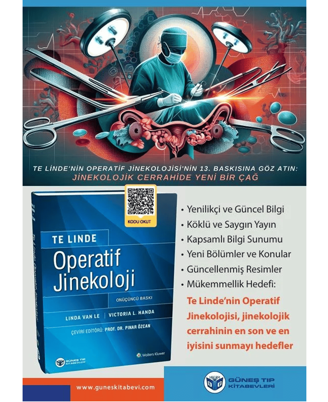 Te Linde Operatif Jinekoloji 13. Baskı