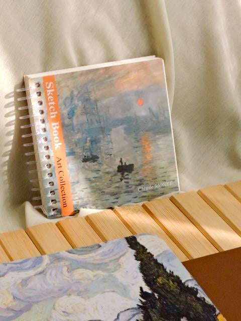 Nova Crafts Sunrise Mini Sketch Book / Claude Monet Eskiz Defteri