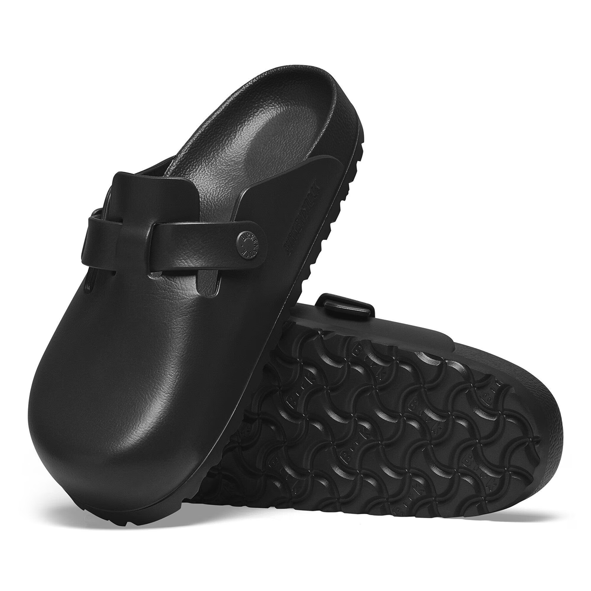 Birkenstock Boston Eva Erkek Terlik, Siyah