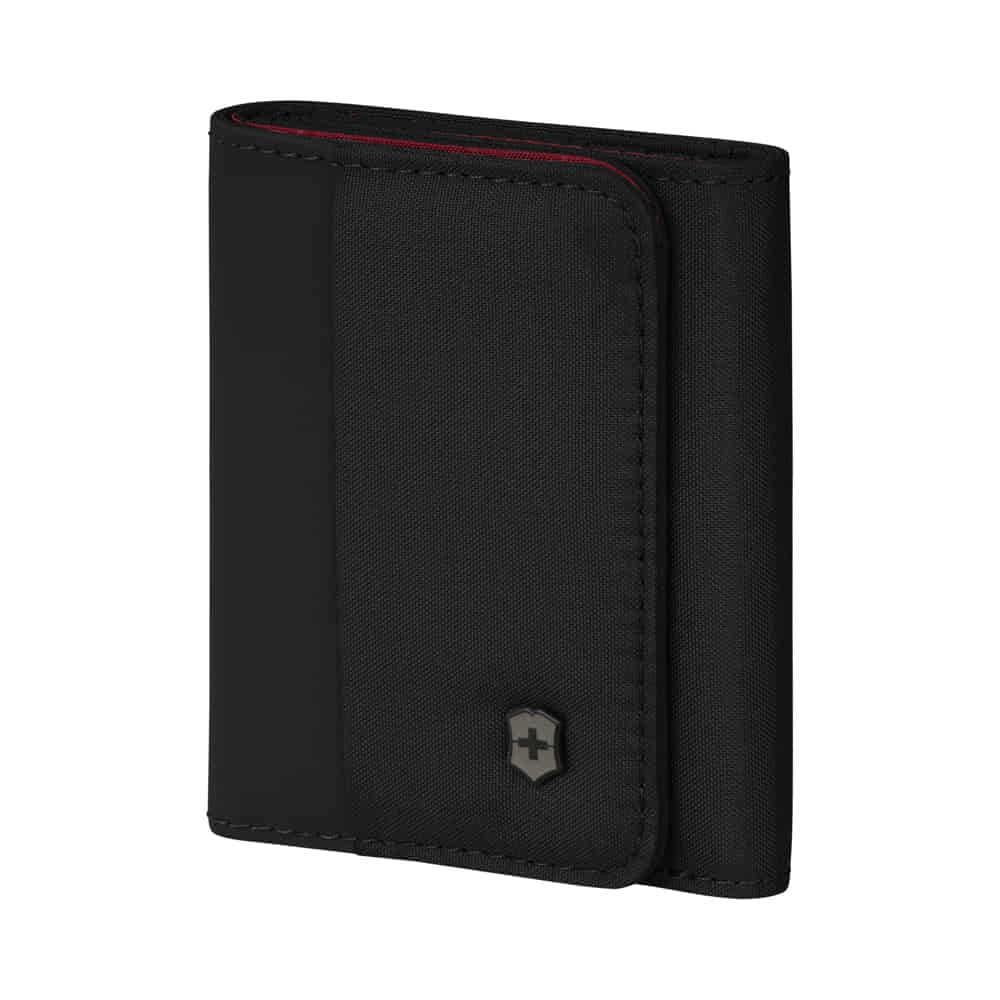 Wallet Victorinox 653365 Travel Essential Tri fold Cüzdan, Siyah