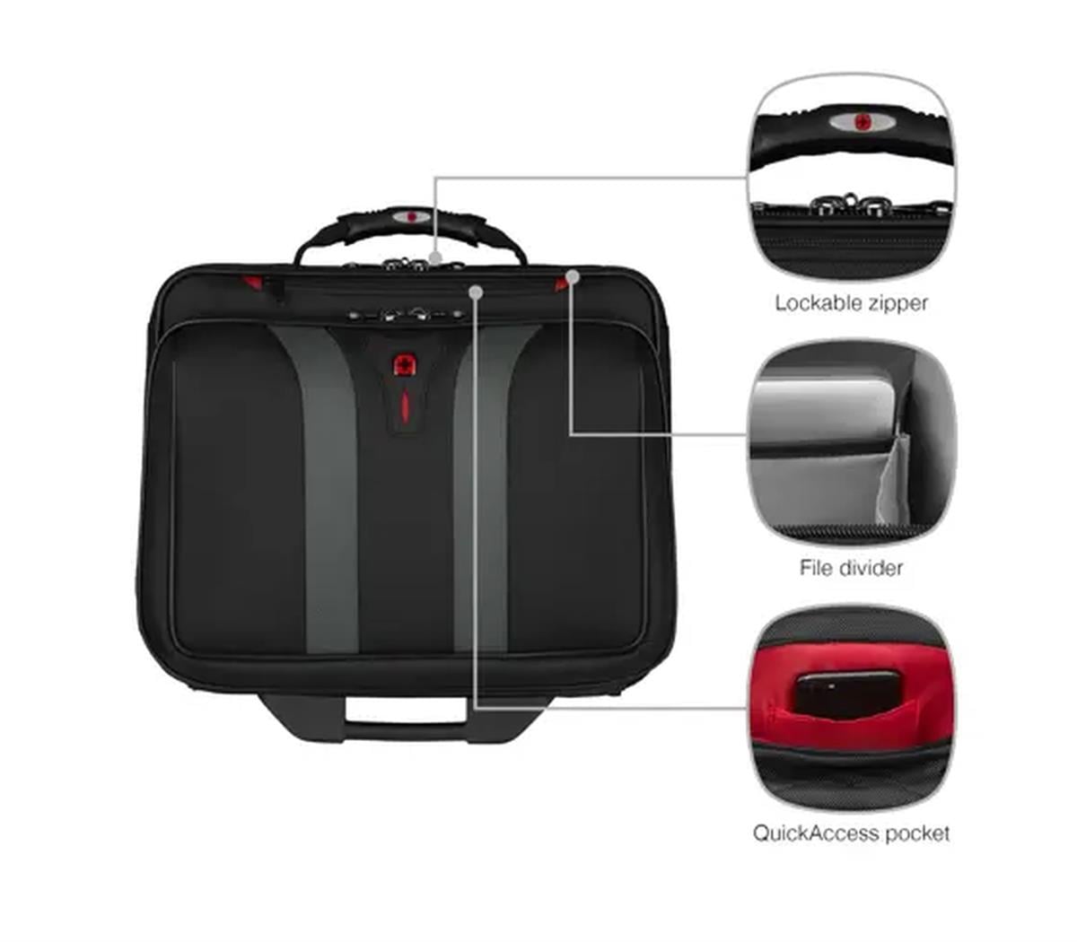Business Cases Wenger 600659 Granada 15 Tekerlekli Evrak Çantası