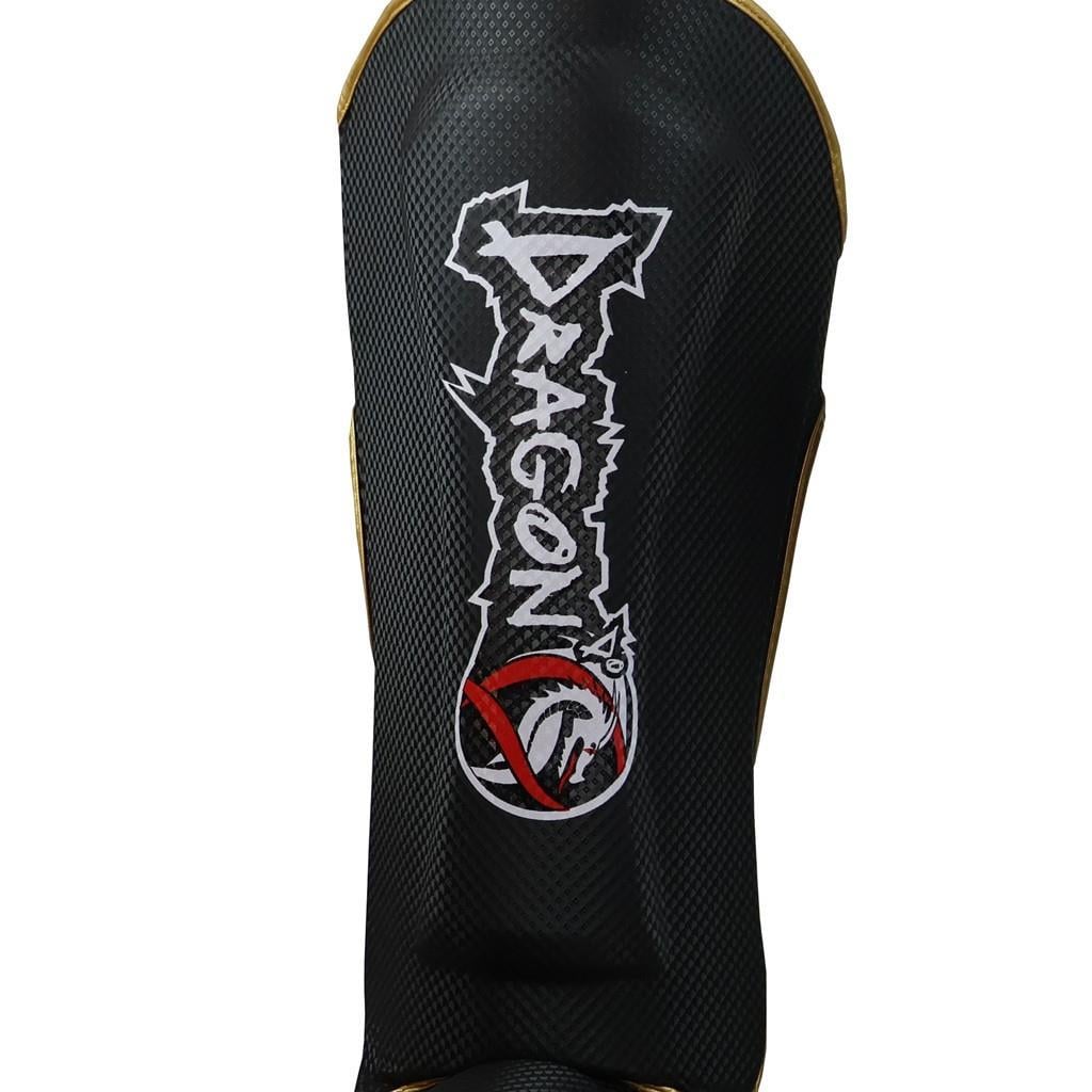 DragonDo 40719-P Muay Thai Shin Guards – Black www.dragondo.com