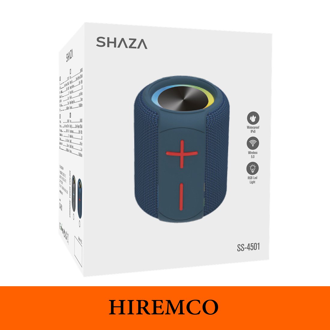 しぃちゃむ　seira様 SHAZA 6W Bluetooth Hoparlör Mavi | IPX6 Su Geçirmez, Taşınabilir