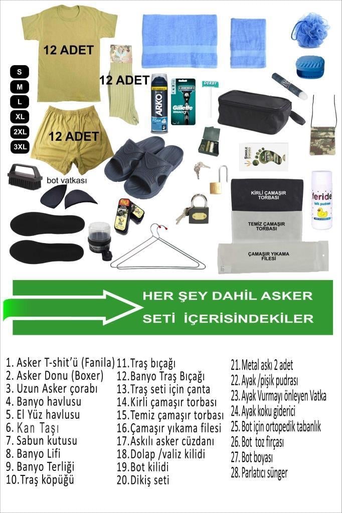 Neden Hazır Asker Seti Tercih Etmelisiniz