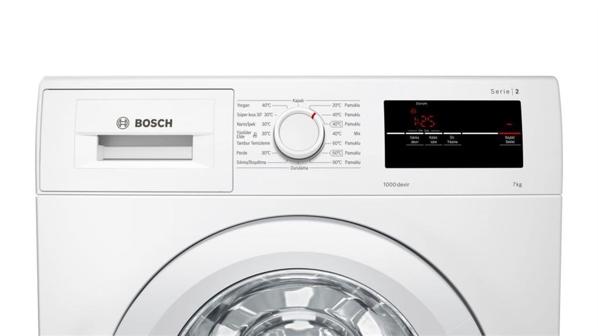 Bosch WAJ20170TR A+++ 1000 Devir 7 KG Çamaşır Makinesi