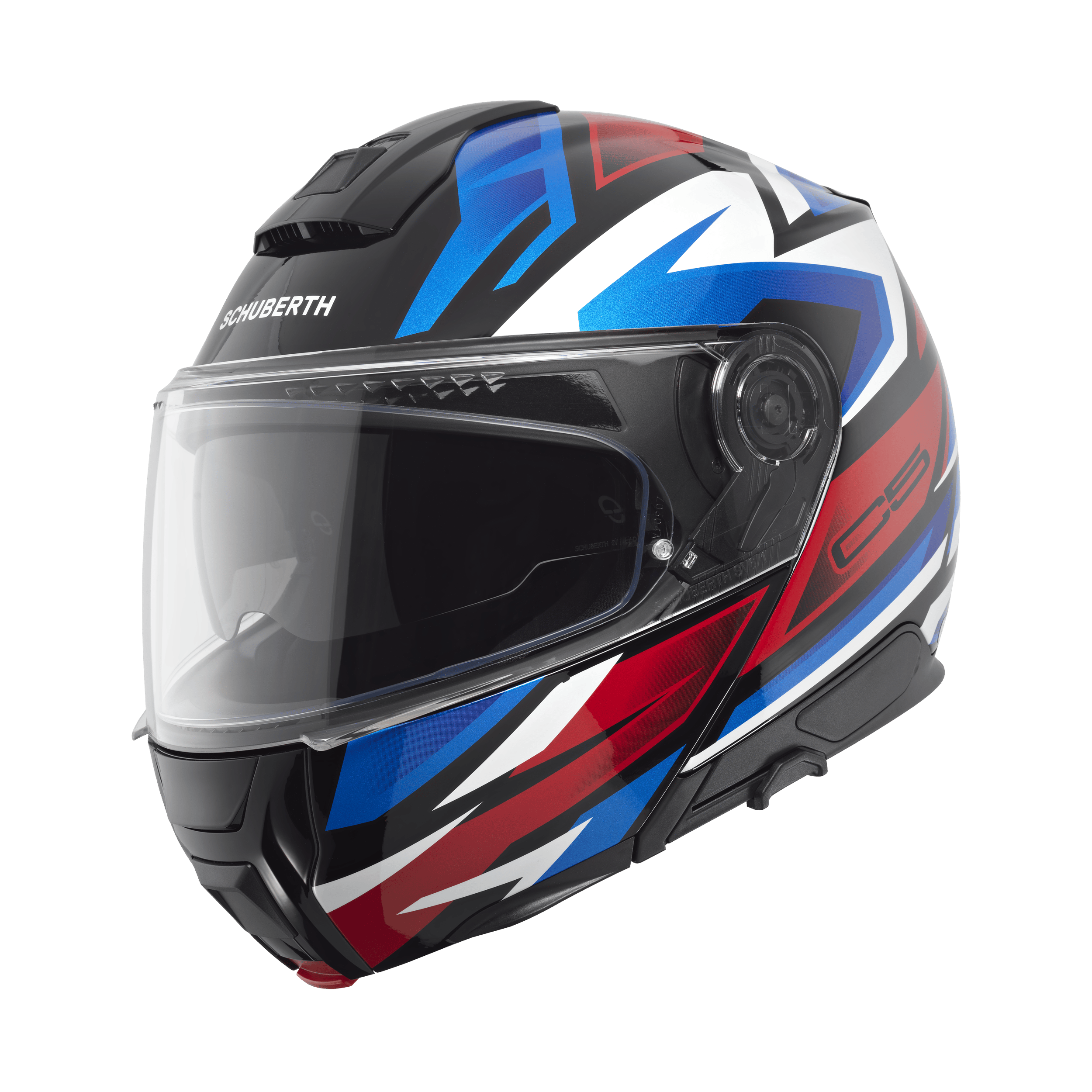 C5 Çene Açılır Motosiklet Kaskı Zenith Blue