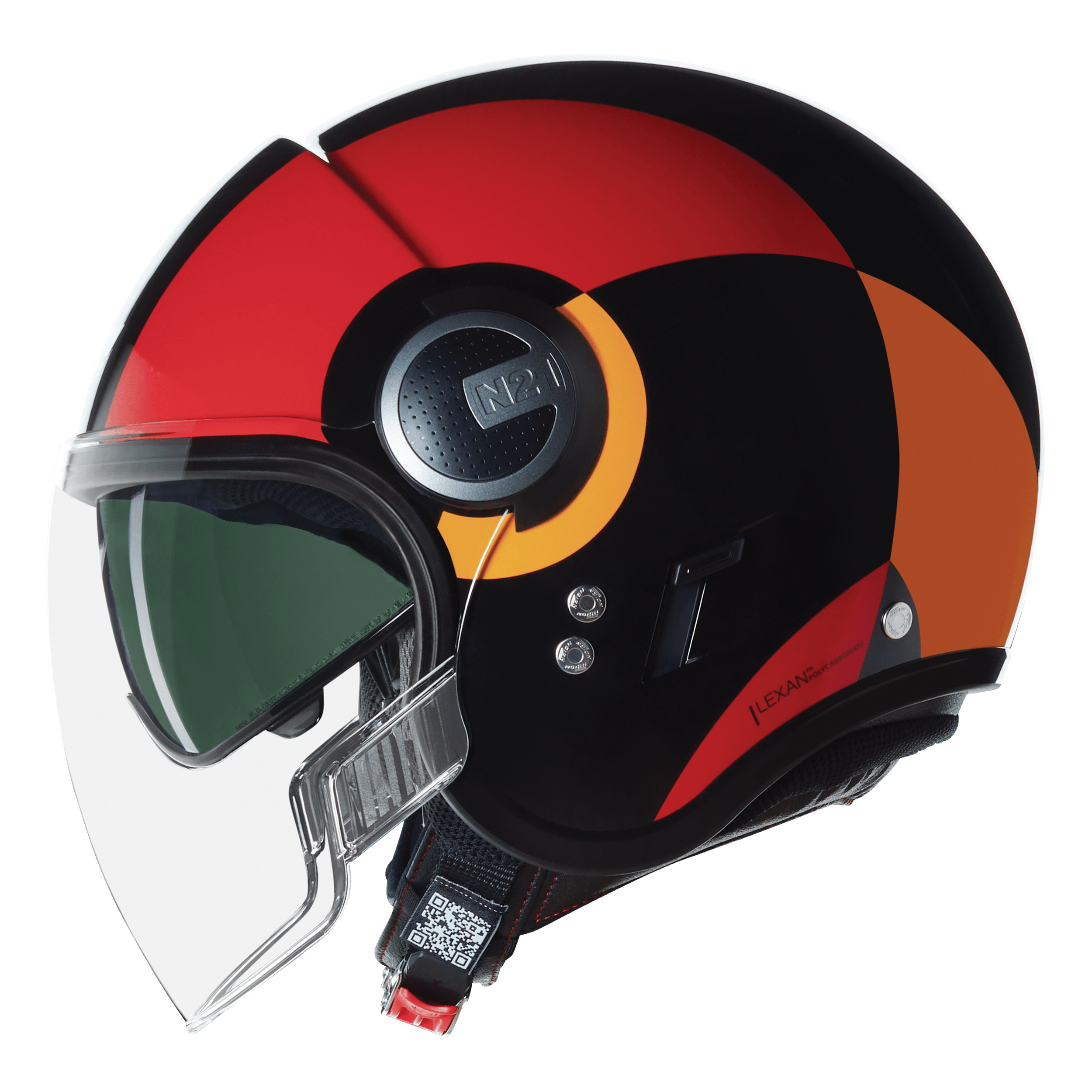 N21 Visor 06 Açık Motosiklet Kaskı Bicromo 350