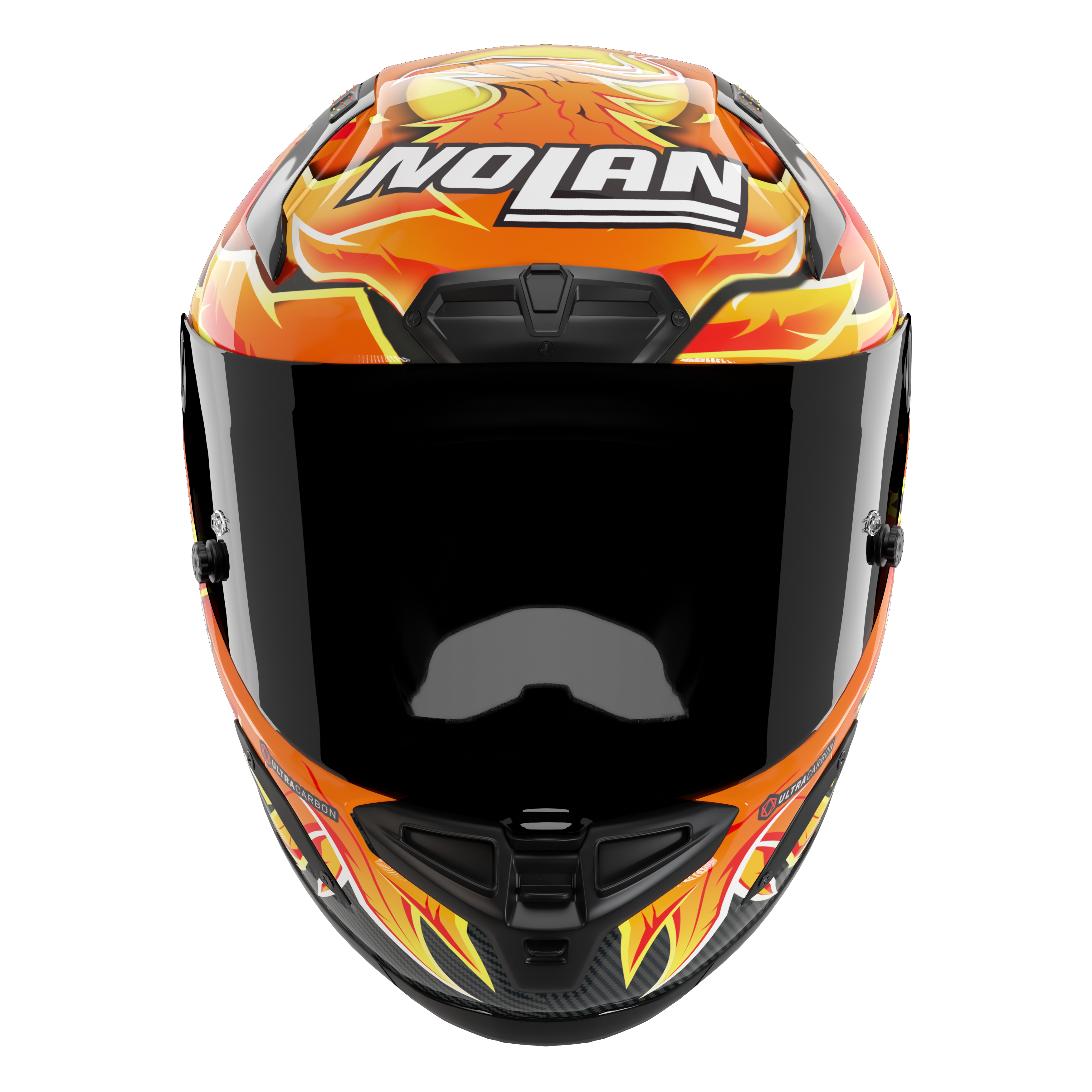 X-804 RS Ultra Carbon Kapalı Motosiklet Kaskı Replica Iannone 368