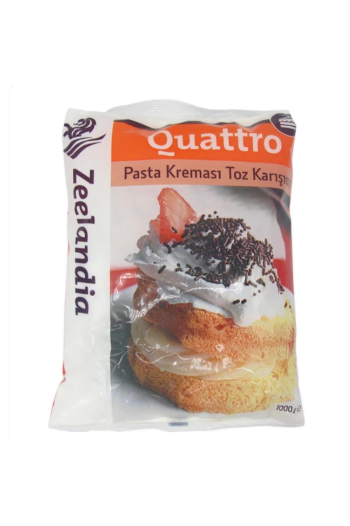 Zeelandia Quattro Toz Krema 1 Kg X 10 Adet | Efe Pastacılık