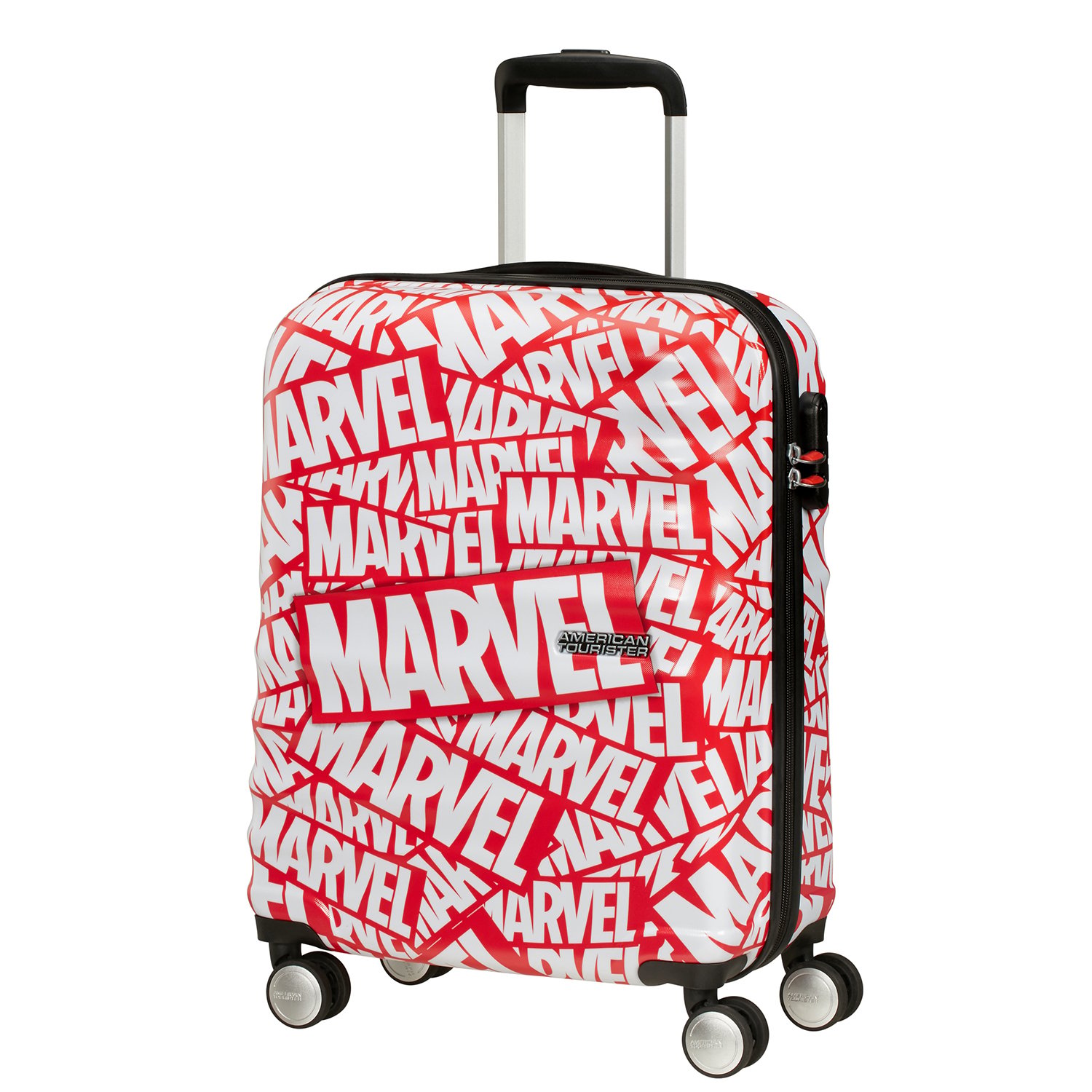 お値下げ！アベンジャーズ 海外版限定Blu-rayBOX/ジュラルミンケース American Tourister Captain America Close-Up - Kabin Boy 55 cm Sert