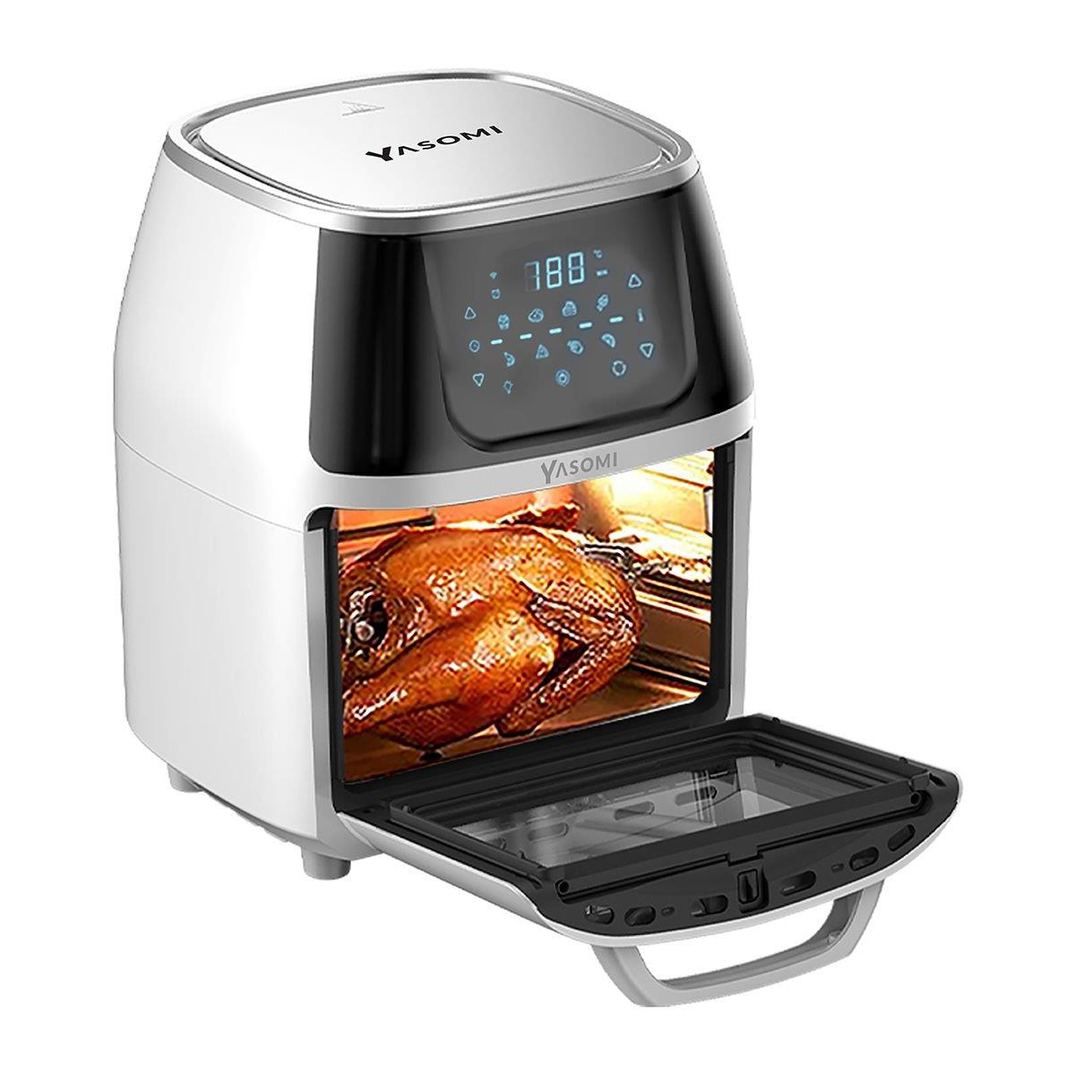 Yasomi Y88 Xxl 1500w 8 Litre Airfryer Oven Fritöz (Beyaz)