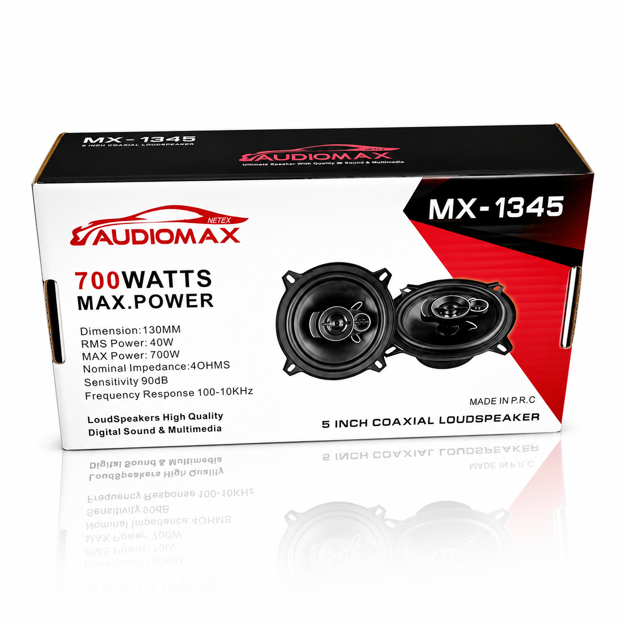 Audiomax MX-1345 13 cm 700 Watt Tweeterli Koaksiyel Oto Hoparlör