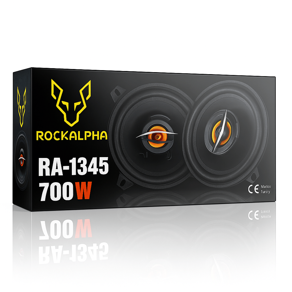Rockalpha RA-1345 13CM Hoparlör – 400 Watt Güçlü Araç Hoparlörü