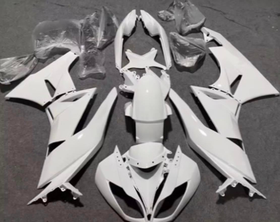 Kawasaki ZX-6R Grenaj Seti (2009-2012) Beyaz | Yan Sanayi Yeni Grenaj