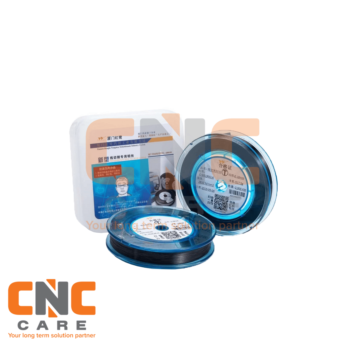 Honglu 0.18 mm Molibden Tel (2000 Mt) | CNC CARE