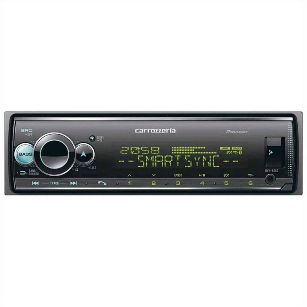 Pioneer Carrozzeria MVH-6600 1DIN USB/Bluetooth