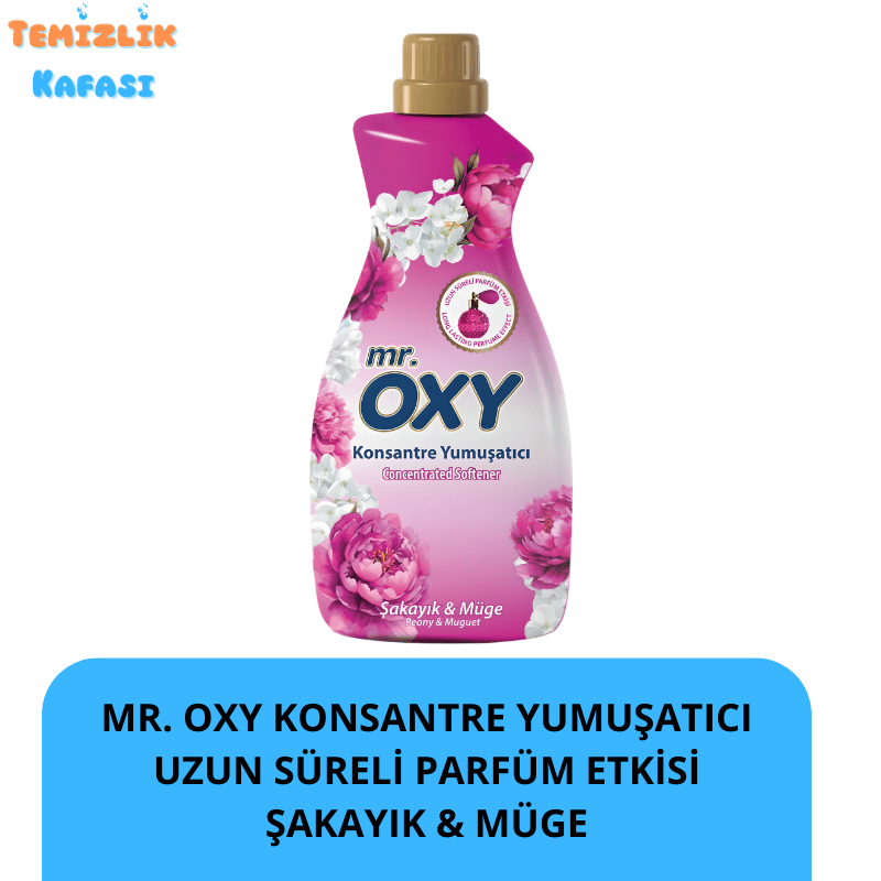 Mr. Oxy Şakayık & Müge Konsantre Yumuşatıcı | Temizlik Kafası