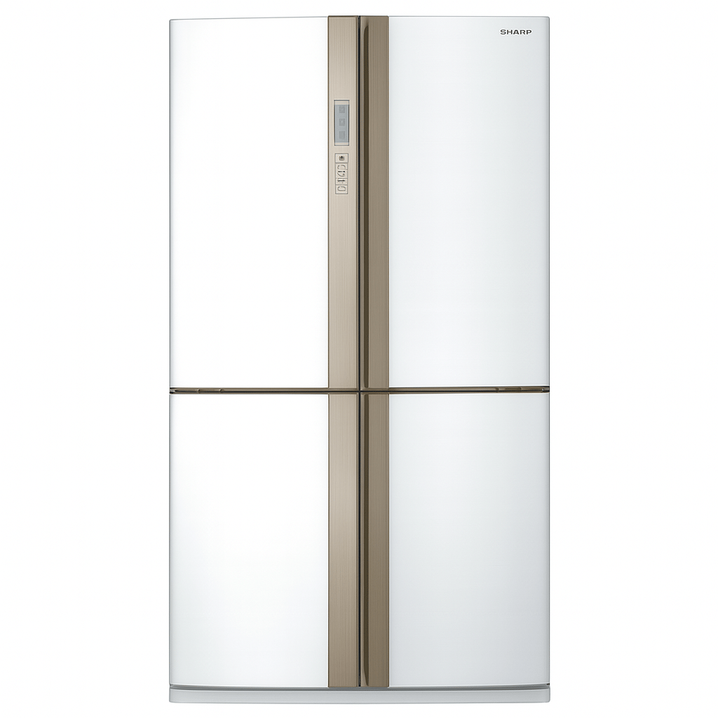 Sharp SJ-FE87V-WH5 724 L 4 Kapılı Inverter Buzdolabı-Beyaz