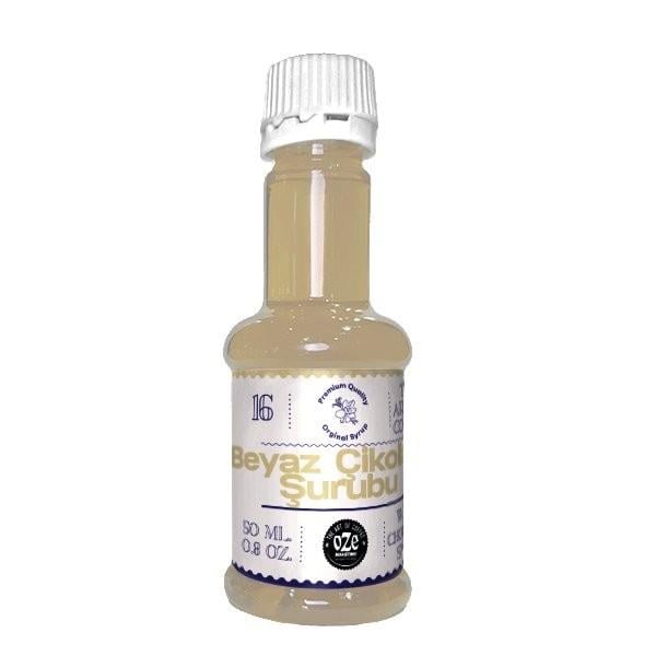 Beyaz Çikolata Kahve ve Kokteyl Şurubu 50CC Fiyatı | Oze Kahve