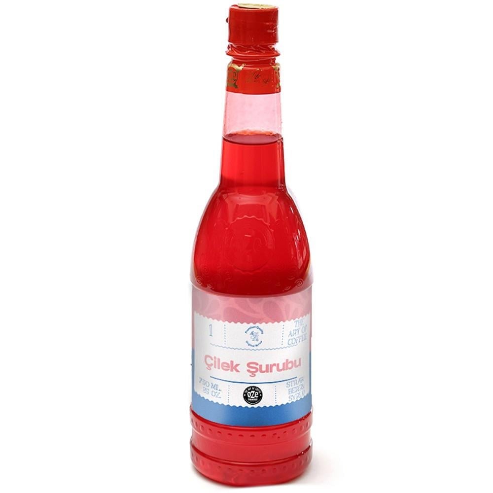 Çilek Kahve ve Kokteyl Şurubu 75CL Fiyatı | Oze Kahve