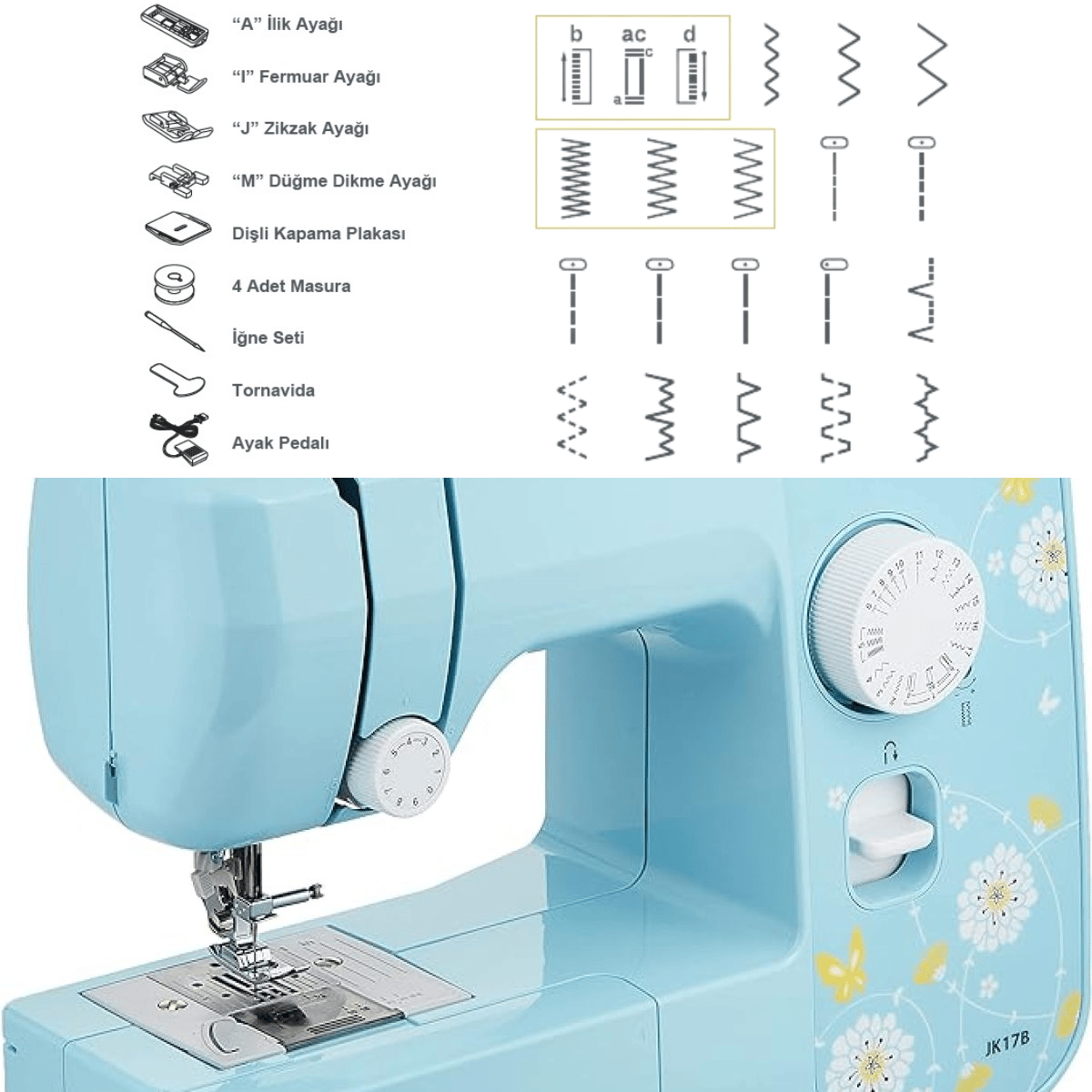 Brother JK17B Dikiş Makinesi Özellikleri ve Yorumları