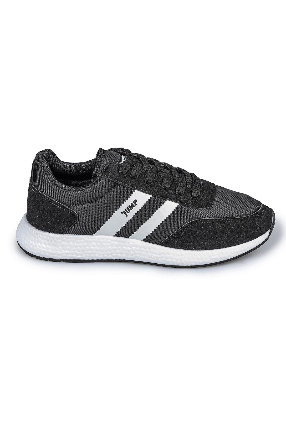 26231 Siyah - Beyaz Kadın Sneaker Günlük Spor Ayakkabı