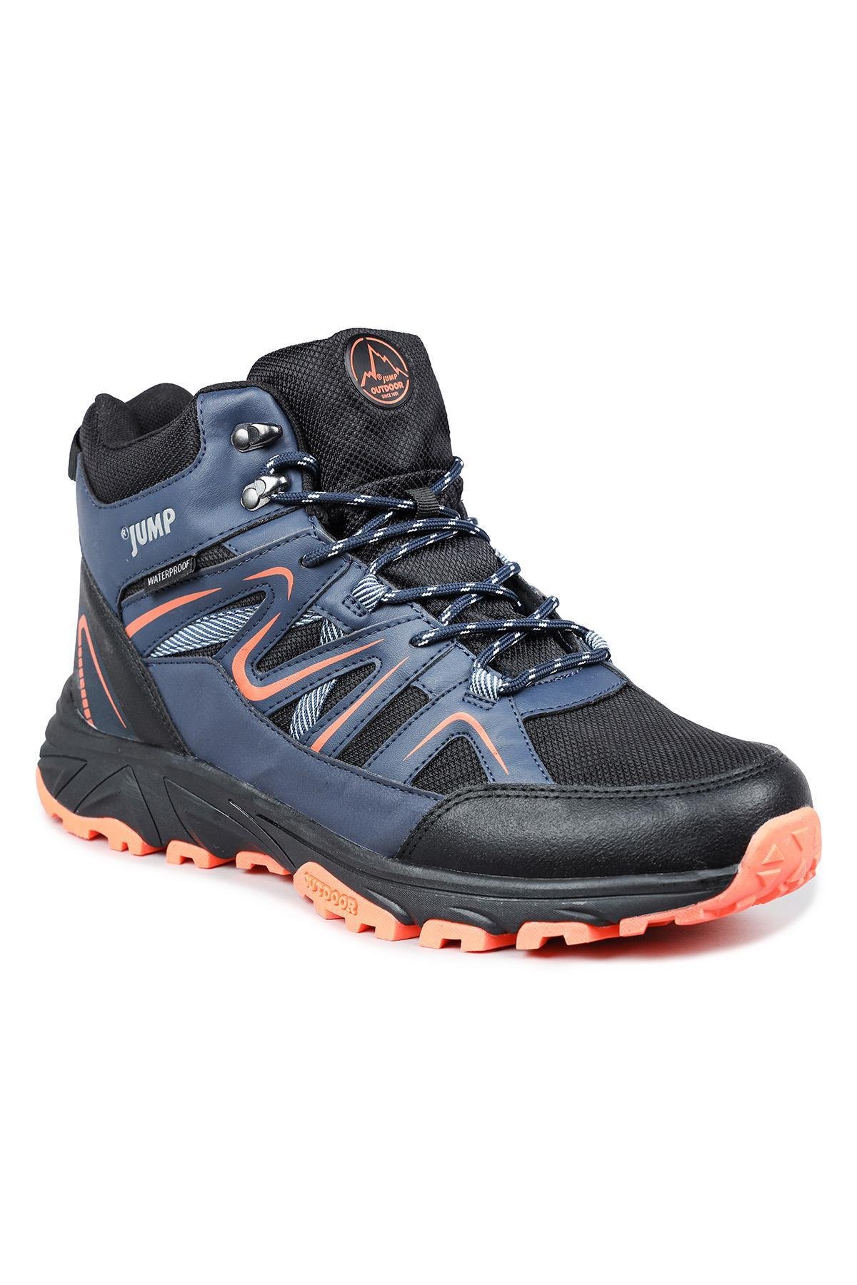 28682 Lacivert - Siyah Erkek Su Geçirmez Outdoor Bot Spor Ayakkabı