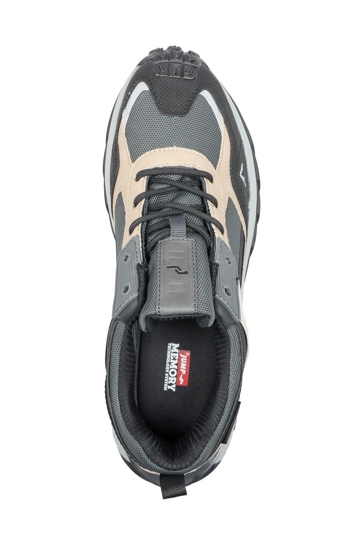 31194 Gri Su Geçirmez Erkek Outdoor Spor Ayakkabı