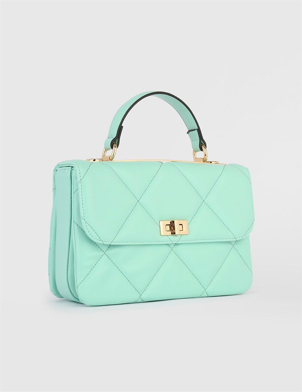 Mint shop green tote