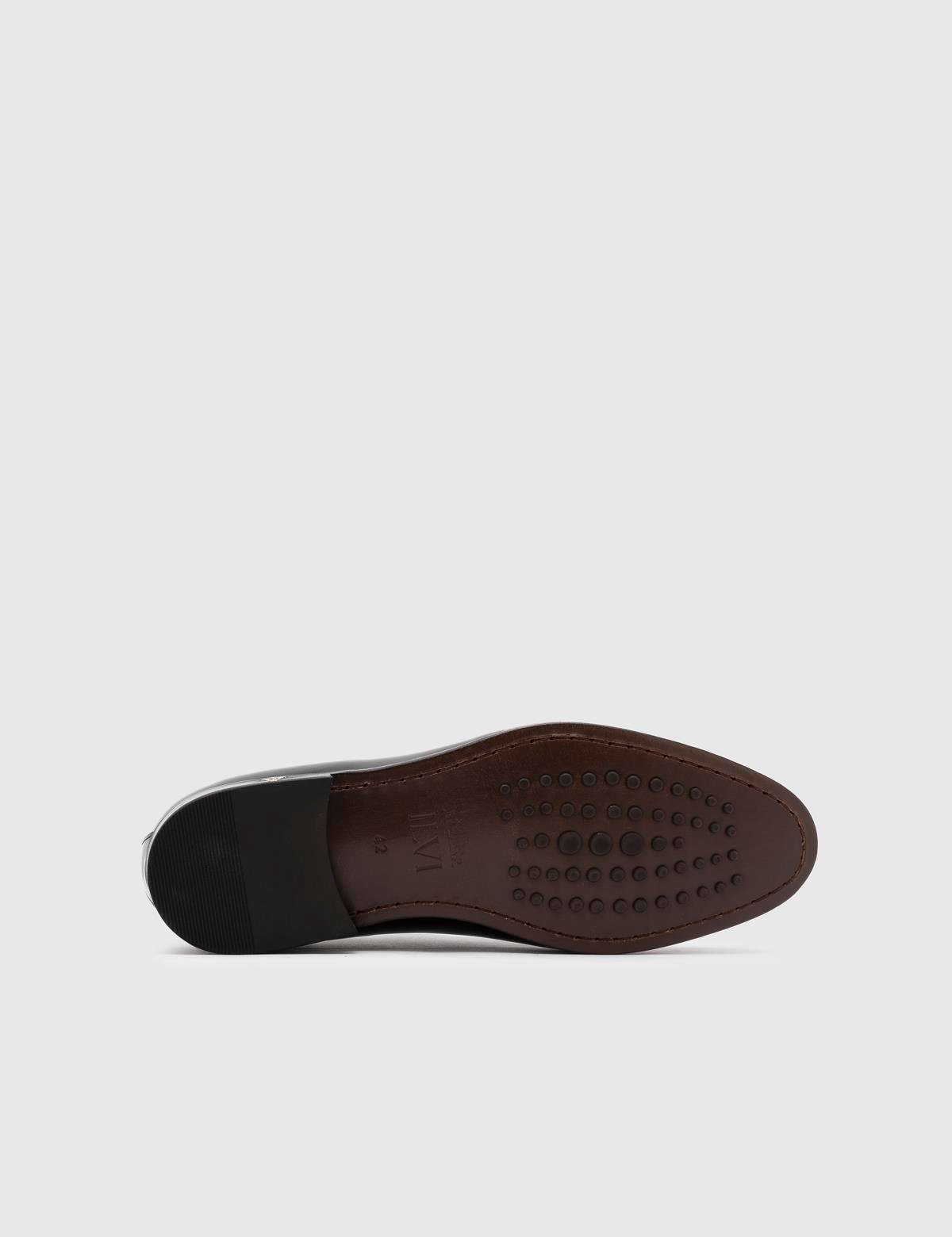 Noda Black Patent Leather Men's Tuxedo Shoe - İLVİ Noda Black Patent Leather Men's Tuxedo Shoe - İLVİ