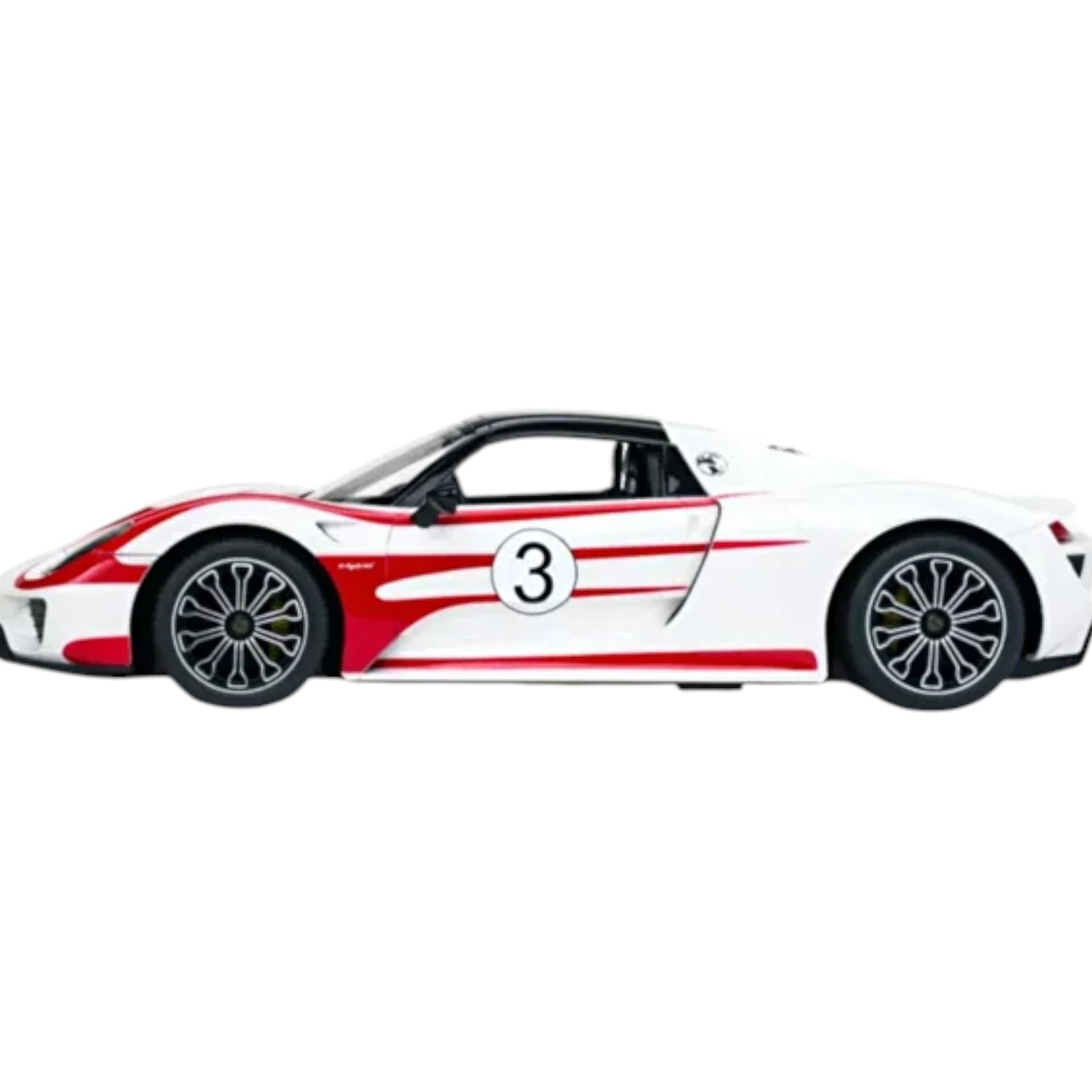 SUNMAN RASTAR 70710 KUMANDALI ARABA PORSCHE 918 SPYDER WEİSSACH F SUNMAN RASTAR 70710 KUMANDALI ARABA PORSCHE 918 SPYDER WEİSSACH F