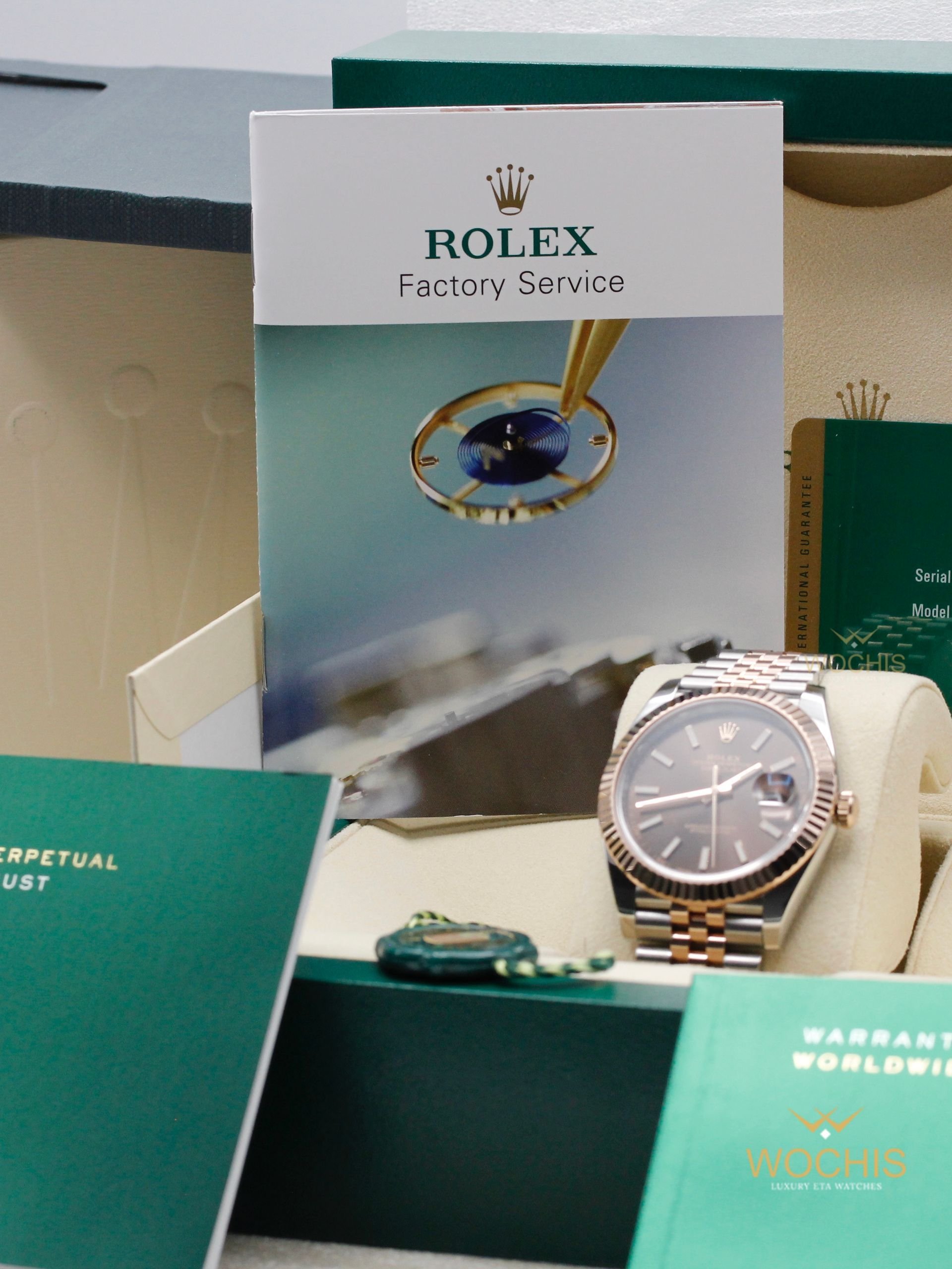 Rolex Datejust 41 126331-6367 (Stainless Steel - Rose Gold - 41