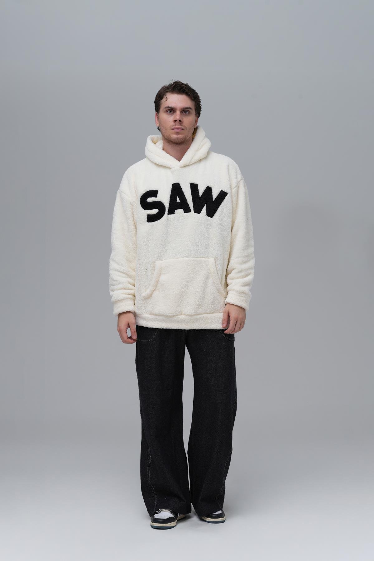 Time Of Choose Oversize Welsoft Sweatshirt Erkek Ekru Fiyatları