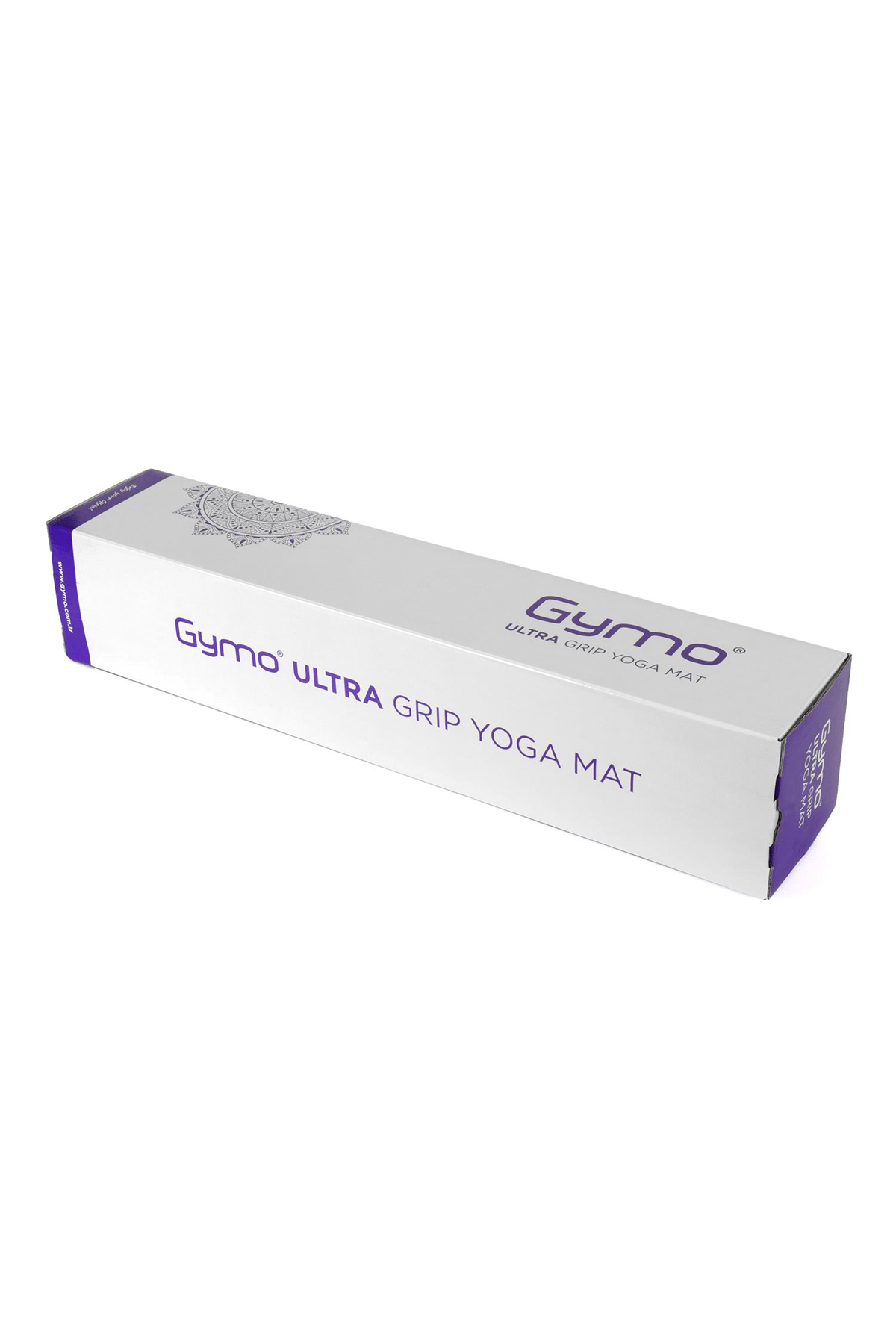 Gymo UltraGrip Hizalamalı 6mm TPE Yoga Matı Pilates Minderi Mürdüm