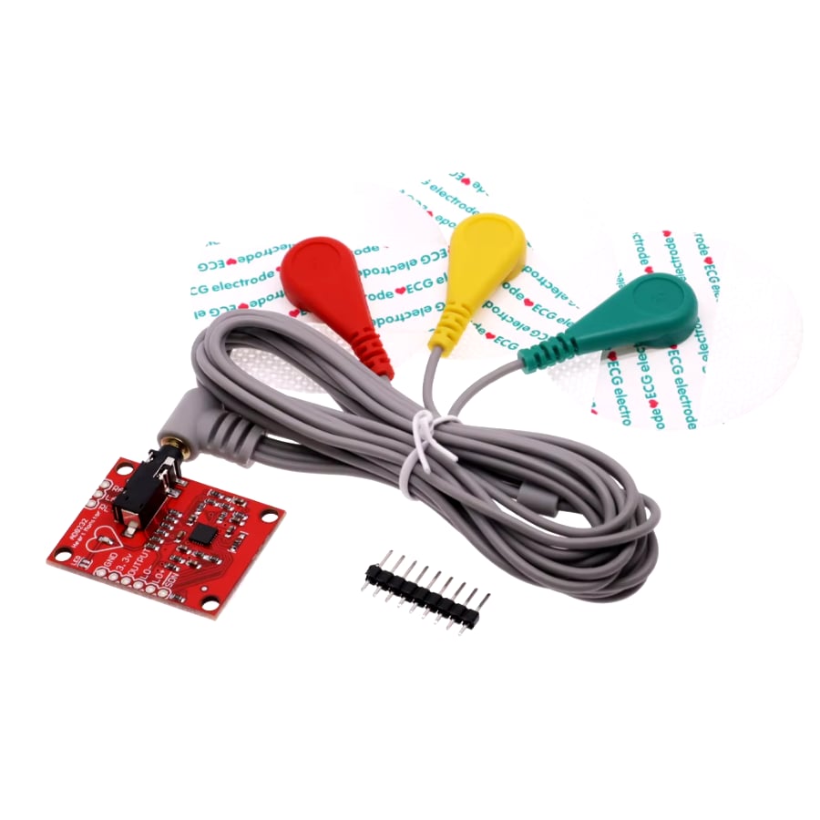 AD8232 Nabız EKG Sensör Kiti Kalp Atışı İzleme Arduino Uyumlu