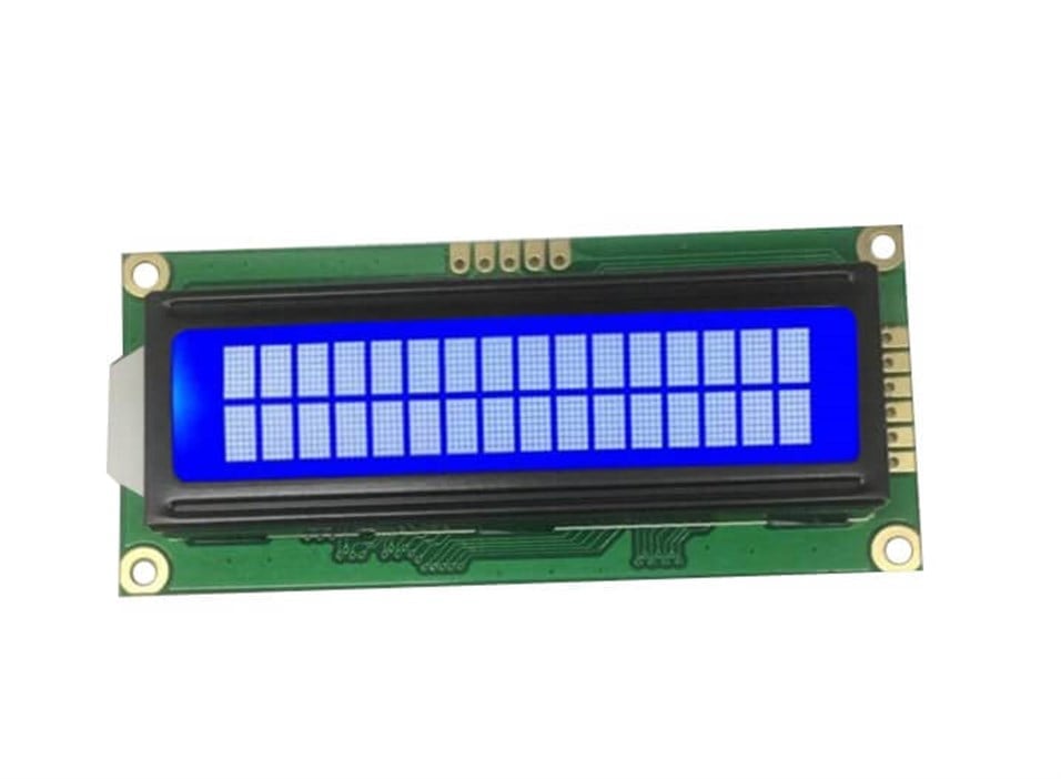 2X16 LCD Ekran Mavi SPI / I2C Bağlantı | Uygun Fiyat ve Aynı Gün