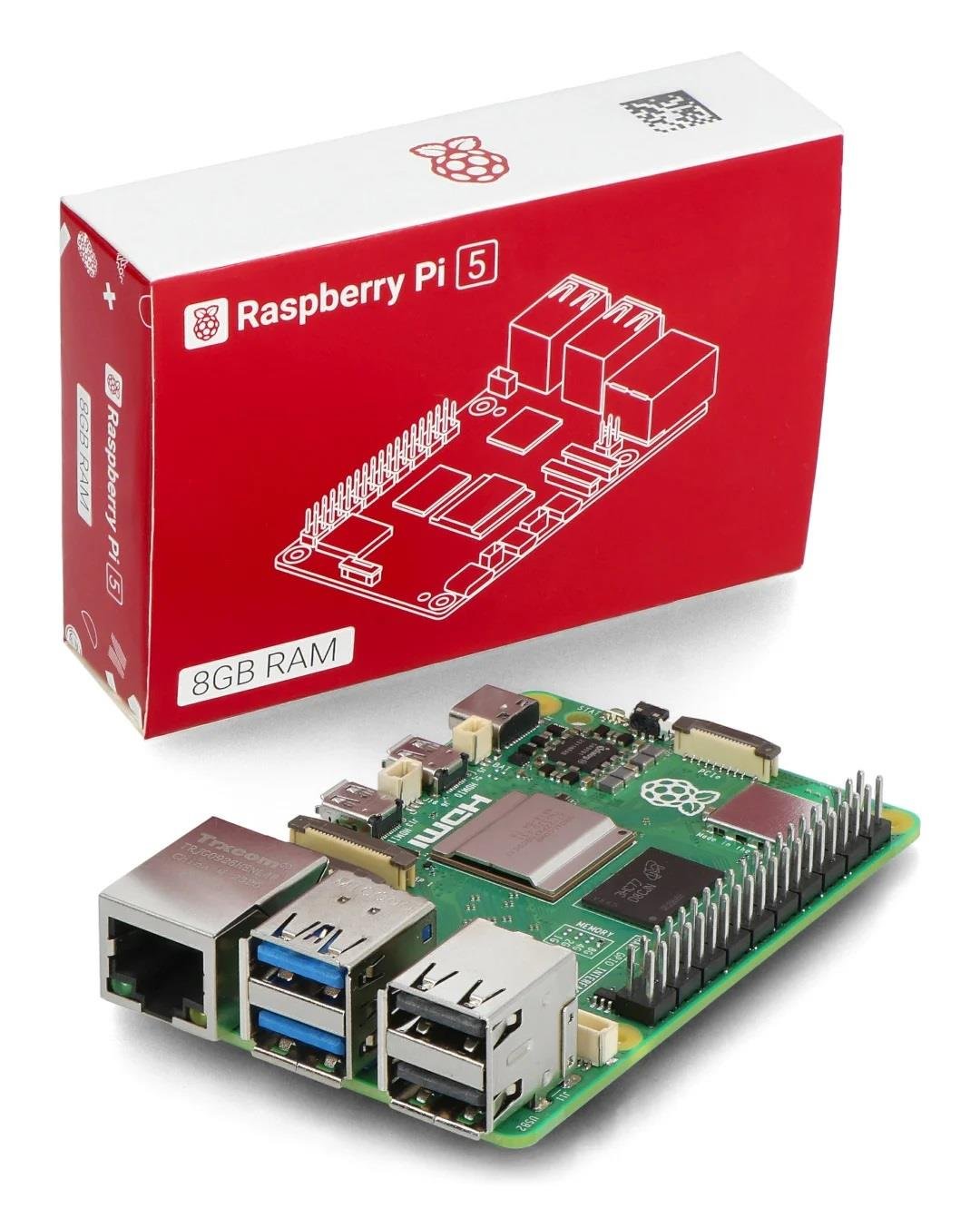 Raspberry Pi 5 8GB | Uygun Fiyat ve Aynı Gün Kargo | Robotizmo.net