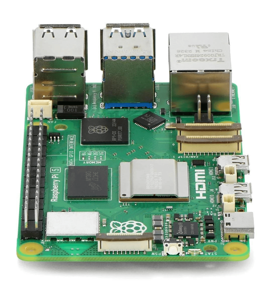 Raspberry Pi 5 16GB | Uygun Fiyat ve Aynı Gün Kargo | Robotizmo.net