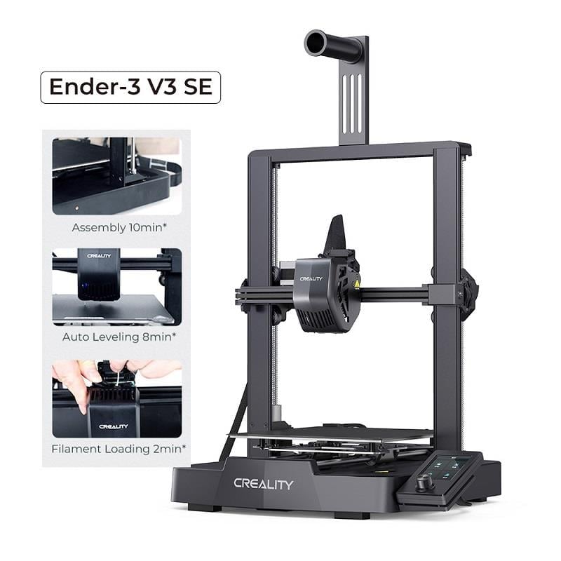 Creality Ender 3 V3 Se 3D Yazıcı | Uygun Fiyat ve Aynı Gün Kargo