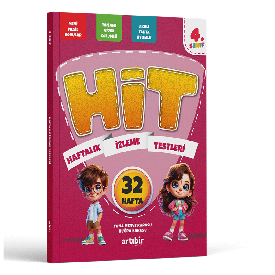 Artıbir Yayınları 4. Sınıf (Hit) Haftalık İzleme Testleri