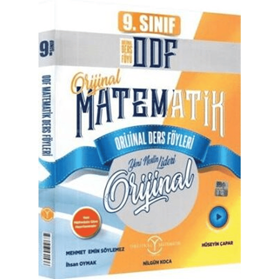 Orijinal Yayınları 2025 9. Sınıf Matematik ODF KDT Seti
