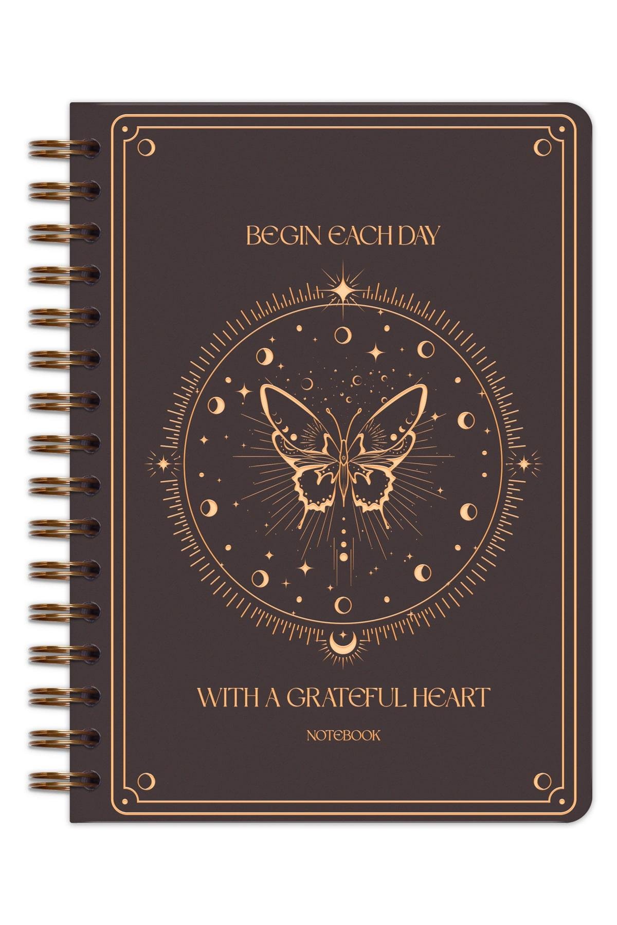 Matt Notebook Bullet Journal Edition A5 15x21 cm Spiralli Noktalı