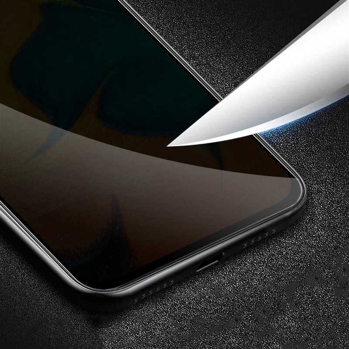 Oppo A9 2020 Zore New 5D Privacy Temperli Ekran Koruyucu | Mobicaps