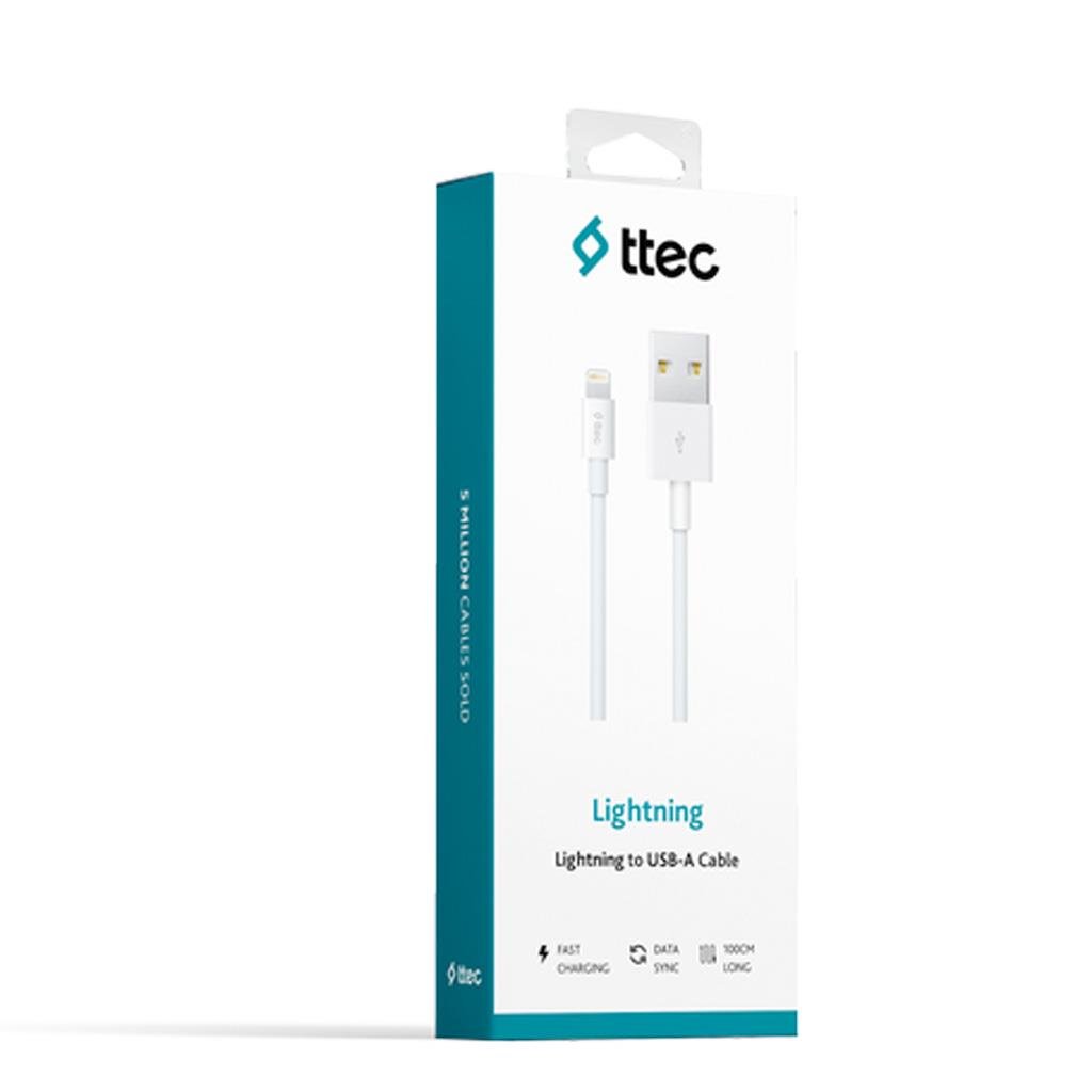 Ttec 2DK7508B Lightning iPhone Hızlı Şarj Kablosu | Mobicaps