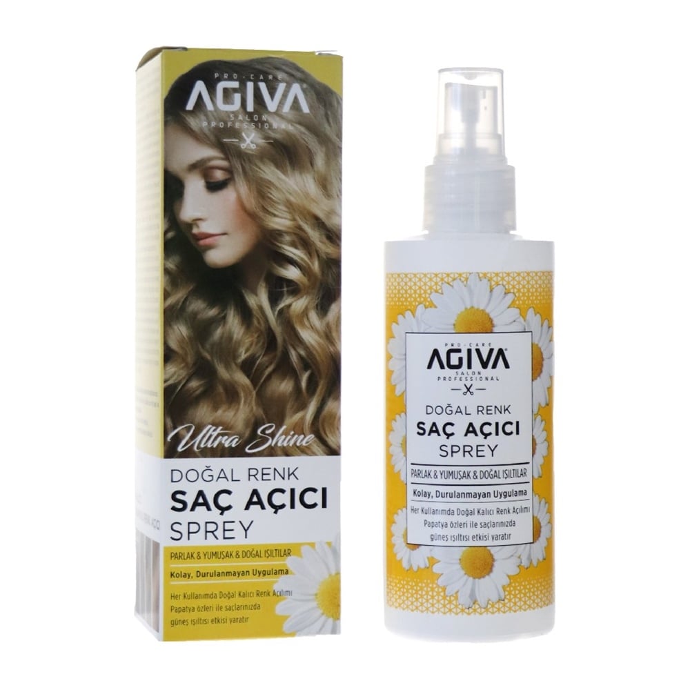 Agiva Saç Açıcı Sprey Agiva Kozmetik Ürünleri Resmi Satış | Depo61