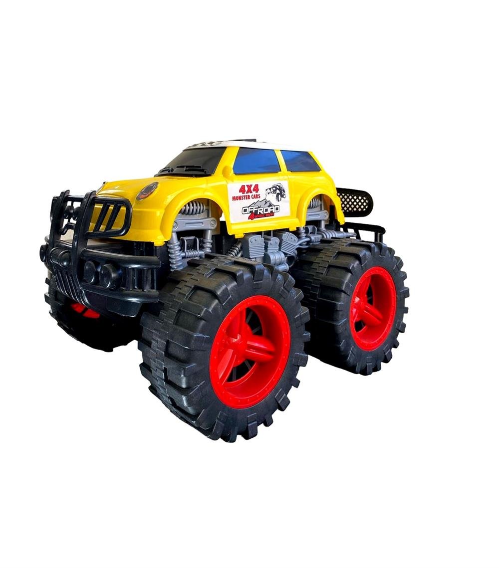 Büyük Oyuncak Araba 4x4 Sarı Çocuk Oyuncak Ucuz Fiyat | Depo61'de